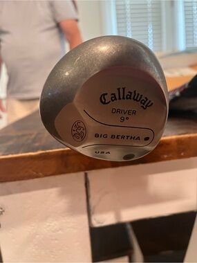 Callaway Big Bertha Driver - Metallic Gray and Silver